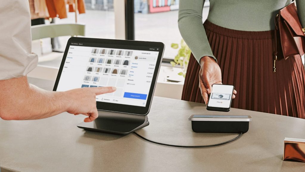 Paying using square POS